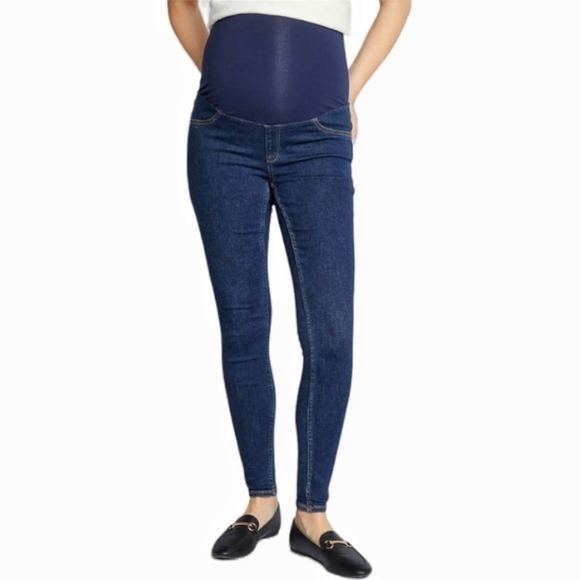 Indigo Blue - Secret Fit Belly Skinny Jeans - Picture 10 of 10